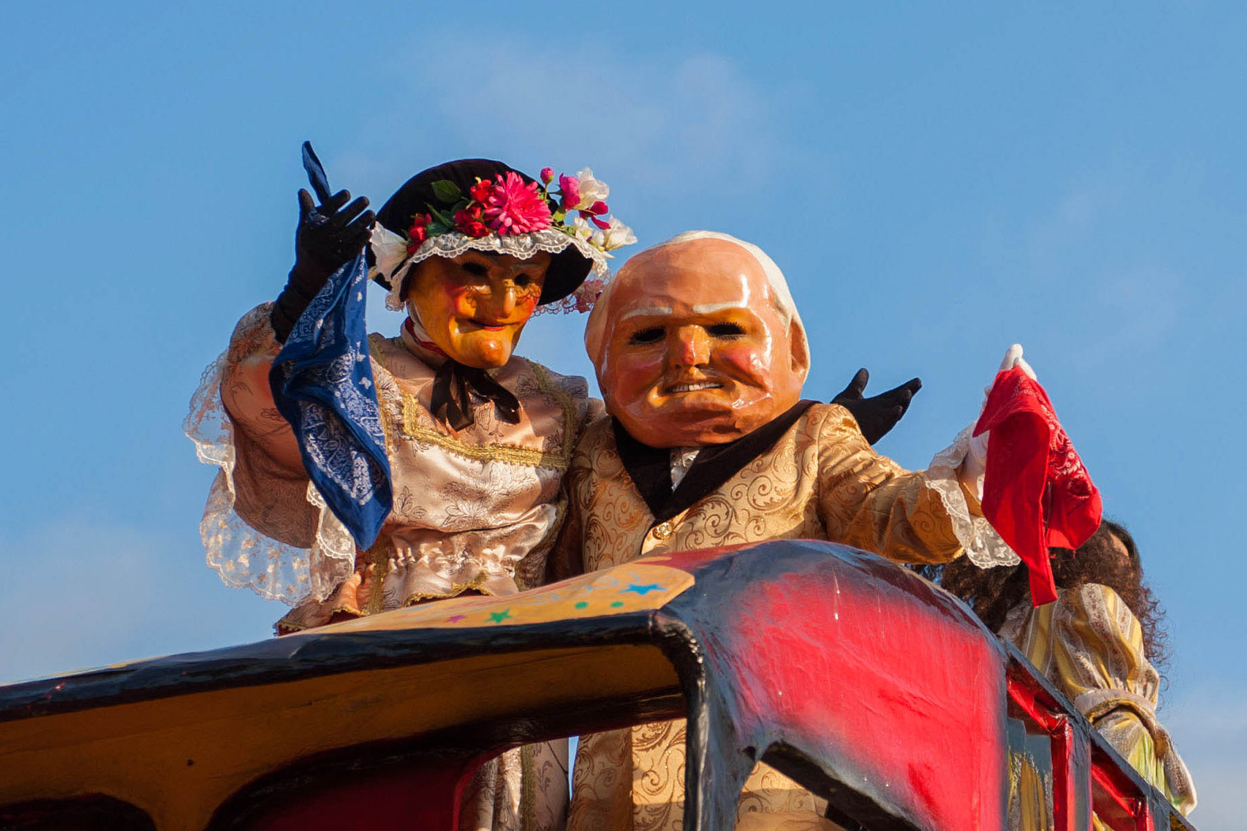 U Nannu e a Nanna, maschere storiche del Carnevale Termitano
