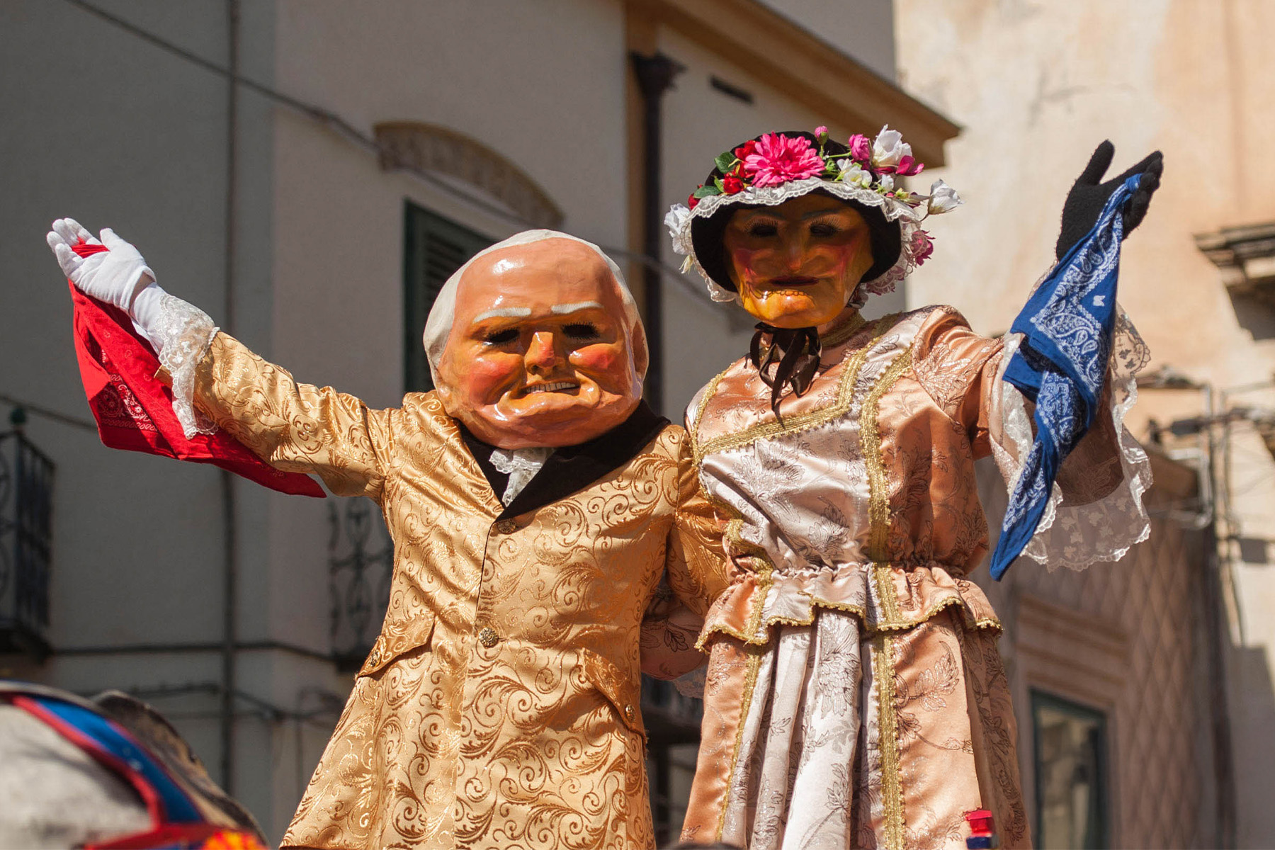 Maschere dei Nanni, simbolo del Carnevale a Termini Imerese